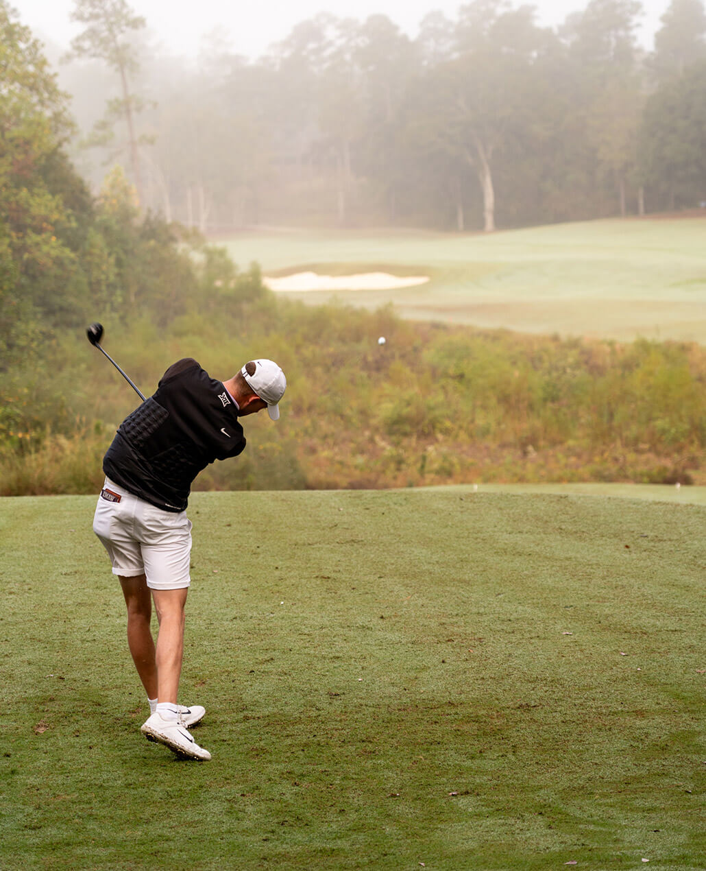 golfer on course