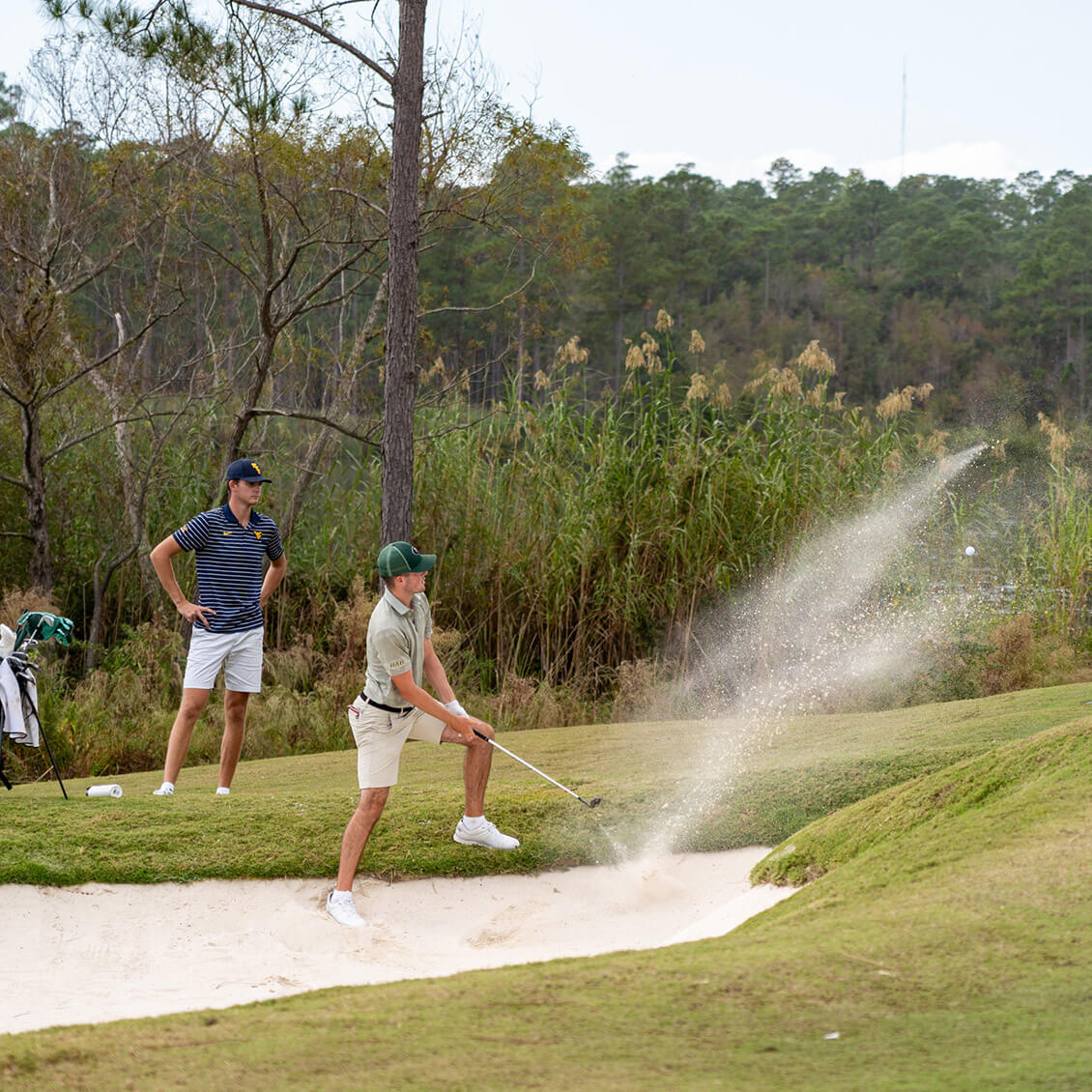 golfer on course